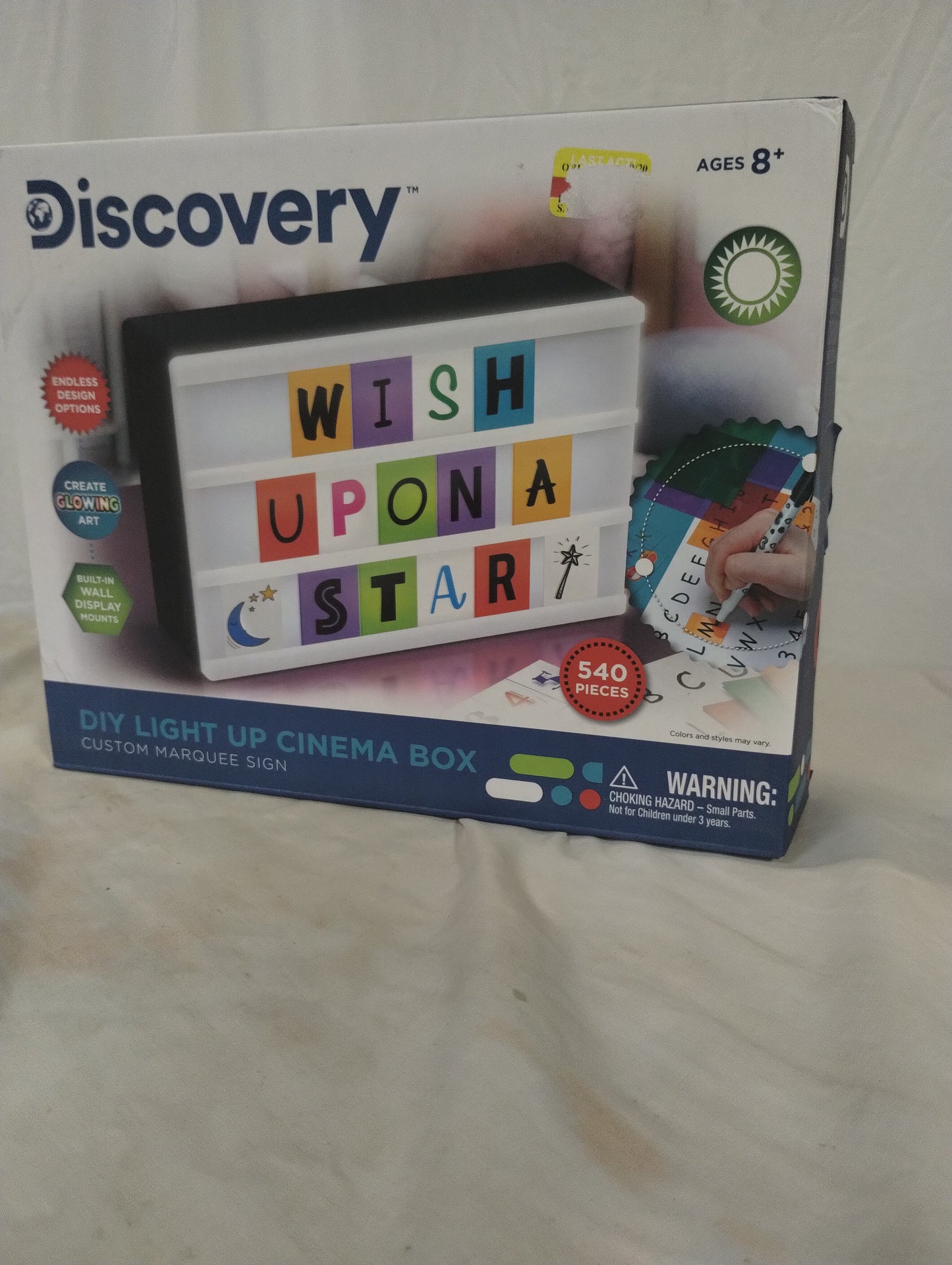 DISCOVERY WISH UPON A STAR DIY LIGHT UP CINEMA BOX